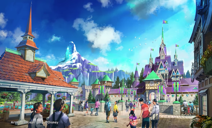 Frozen Kingdom Tokyo Concept Art