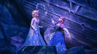 Inside Anna and Elsa’s Frozen Journey Ride